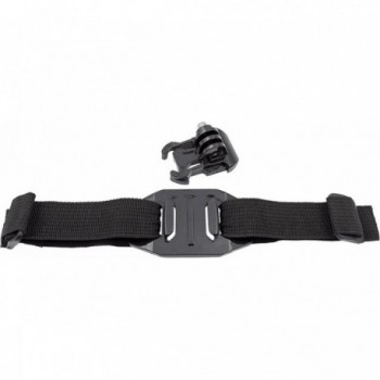 Support de casque GoPro HERO avec sangle élastique noire réglable - 1