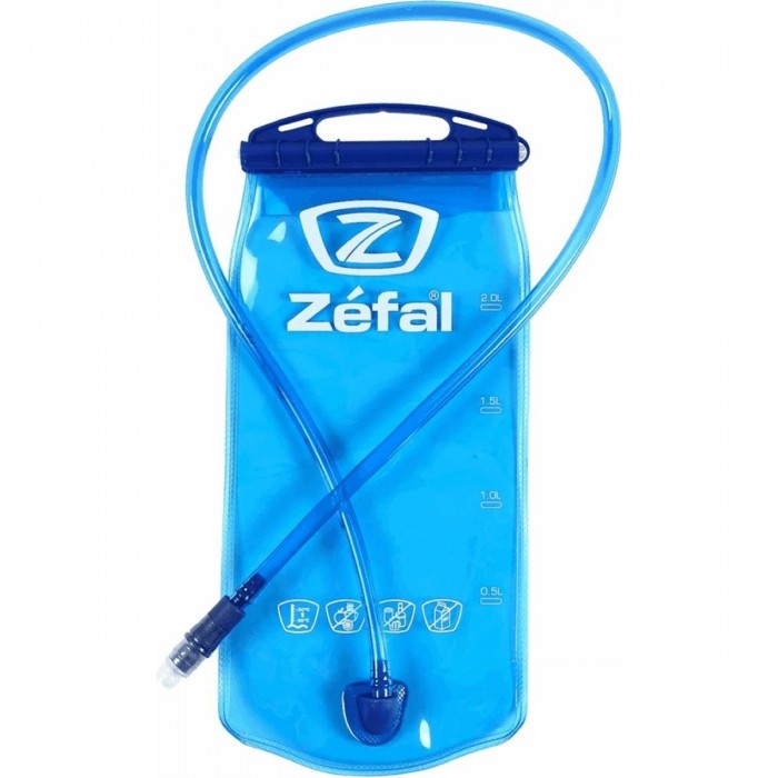 Saca de Agua 2L para Mochila con Válvula Automática y Tubo 1000mm - 1