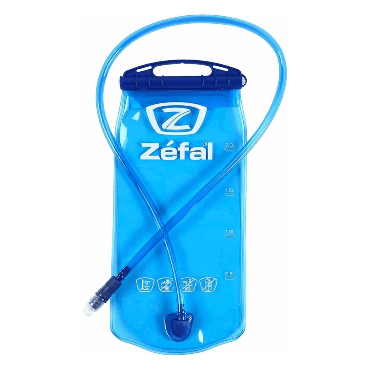 Saca de Agua 2L para Mochila con Válvula Automática y Tubo 1000mm - 1