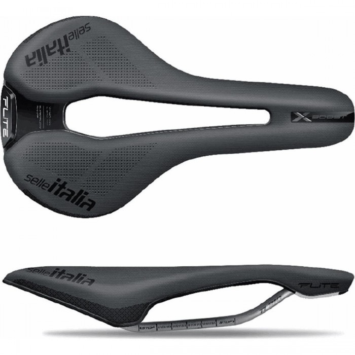 Selle Flite Boost X-Cross Superflow Schwarz 135x248mm S3, Fibra Tek, 204gr - 1