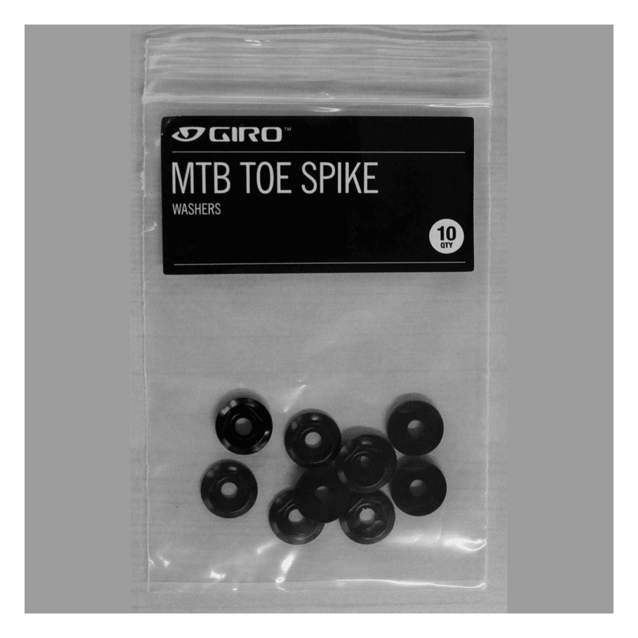 Kit de Rondelles de Rechange Noires pour Chaussures MTB GIRO - 2 Pièces - 1