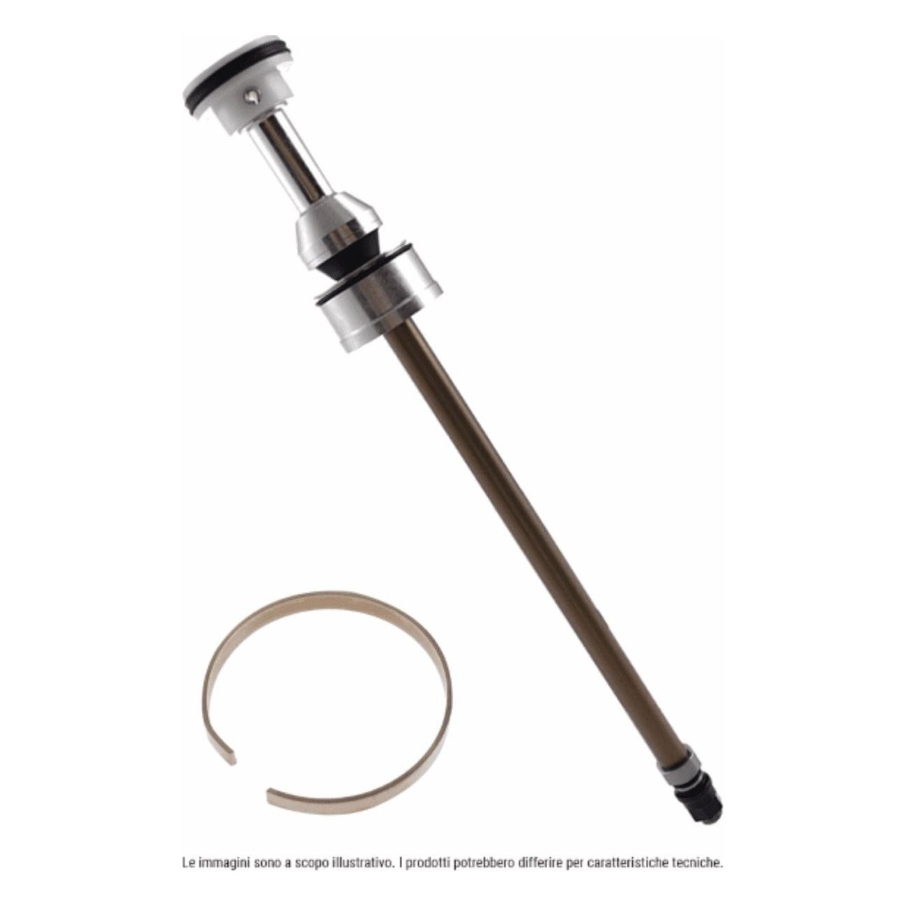 Pistone Aria Forcelle 36 e-Bike 2021+ con Escursione 150mm - Air Shaft Assy - 1 - Pistone compressione - 0821973402154