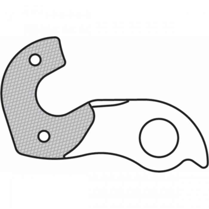 GH-179 Aluminum Derailleur Hanger - Durable and Lightweight - 1