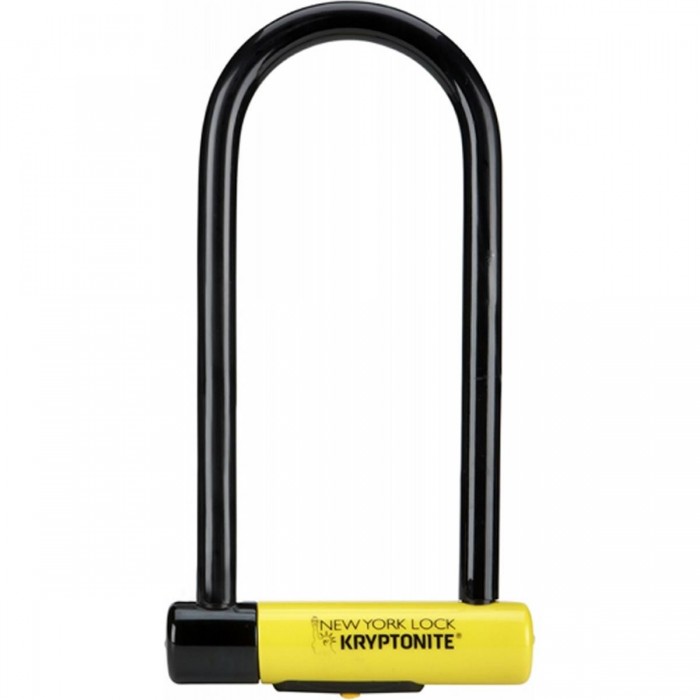 Candado U-Lock New York LS 16mm con llave - Alta seguridad para bici y moto, 102x260mm - 1