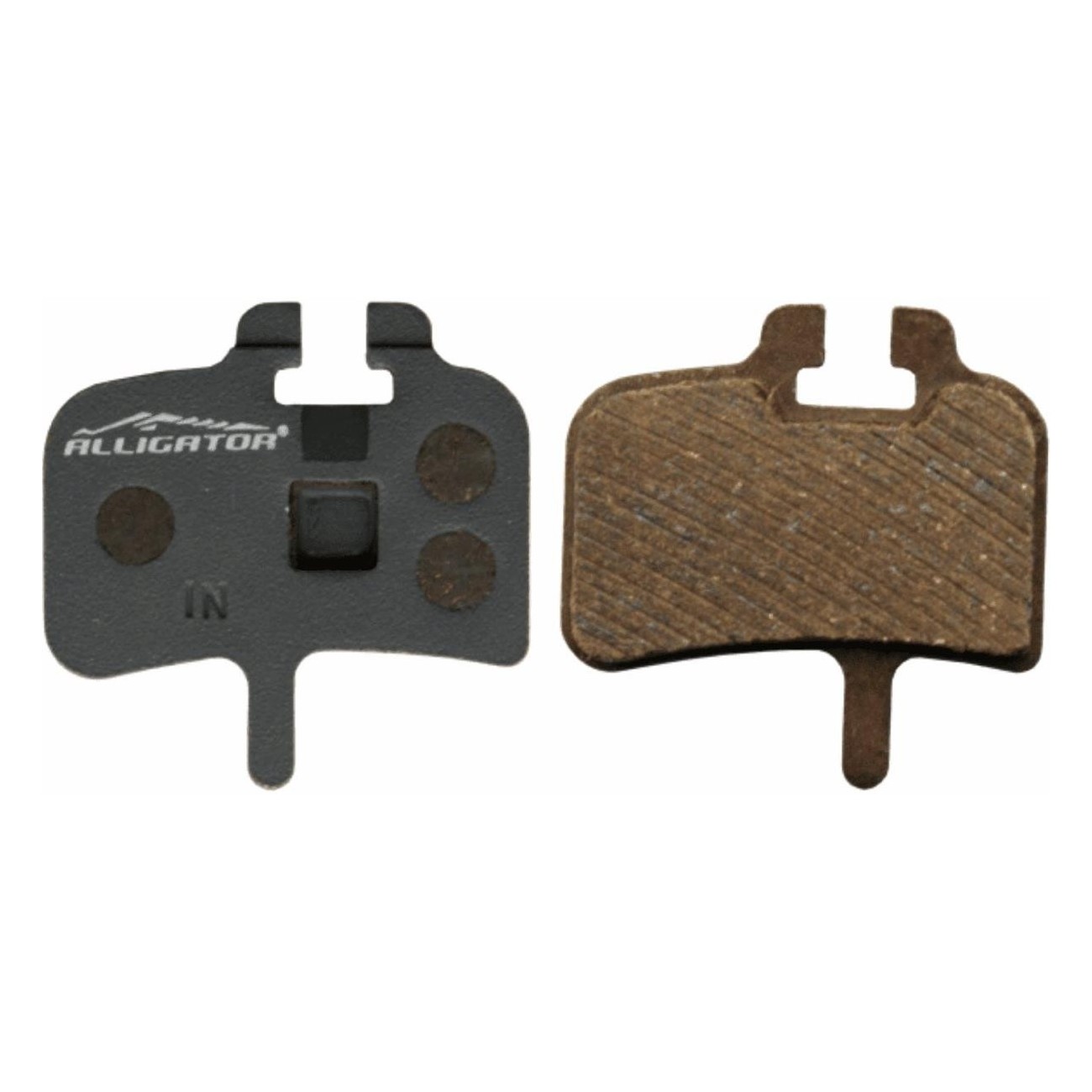 Semi-Metallic Brake Pads with Springs for Hayes and Promax - Compatible with HFX, Mag, HFX 9, MX 1, Imperial DX04 - 1