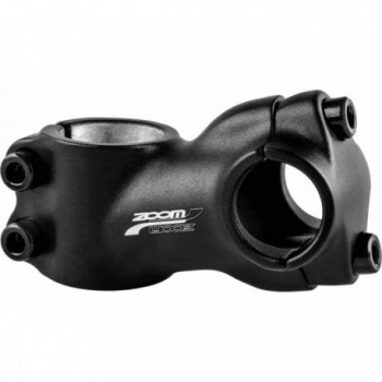 ZOOM Aluminum Handlebar Stem Black 60mm 15° for 25.4mm Bars - 1