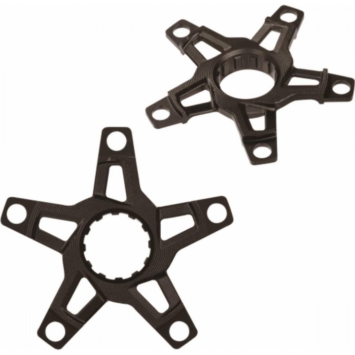 Spider BCD104 Noir pour E-bike Fazua W0005, 104 mm, Anodisé - 1