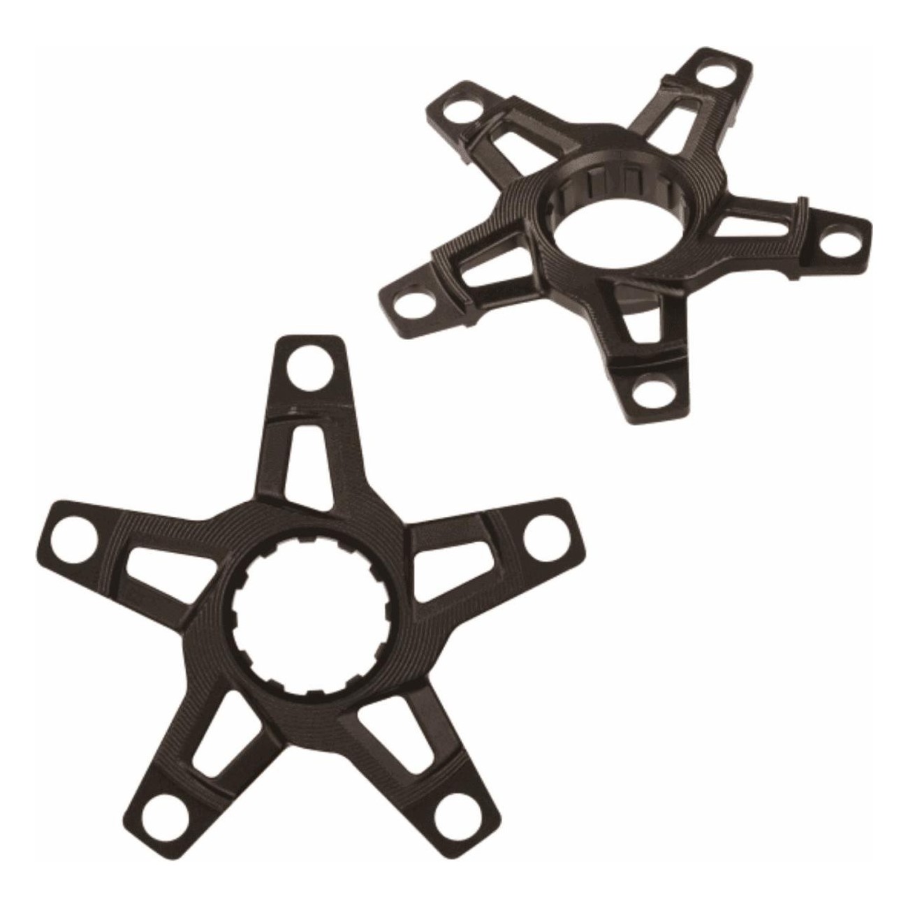 Spider BCD104 Noir pour E-bike Fazua W0005, 104 mm, Anodisé - 1