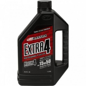 Maxima 15W-50 Rear Shock Absorber Oil - 1 Liter Bottle - 1