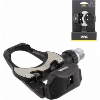 Black Aluminum Road Pedals with Keo System - 282g - 1