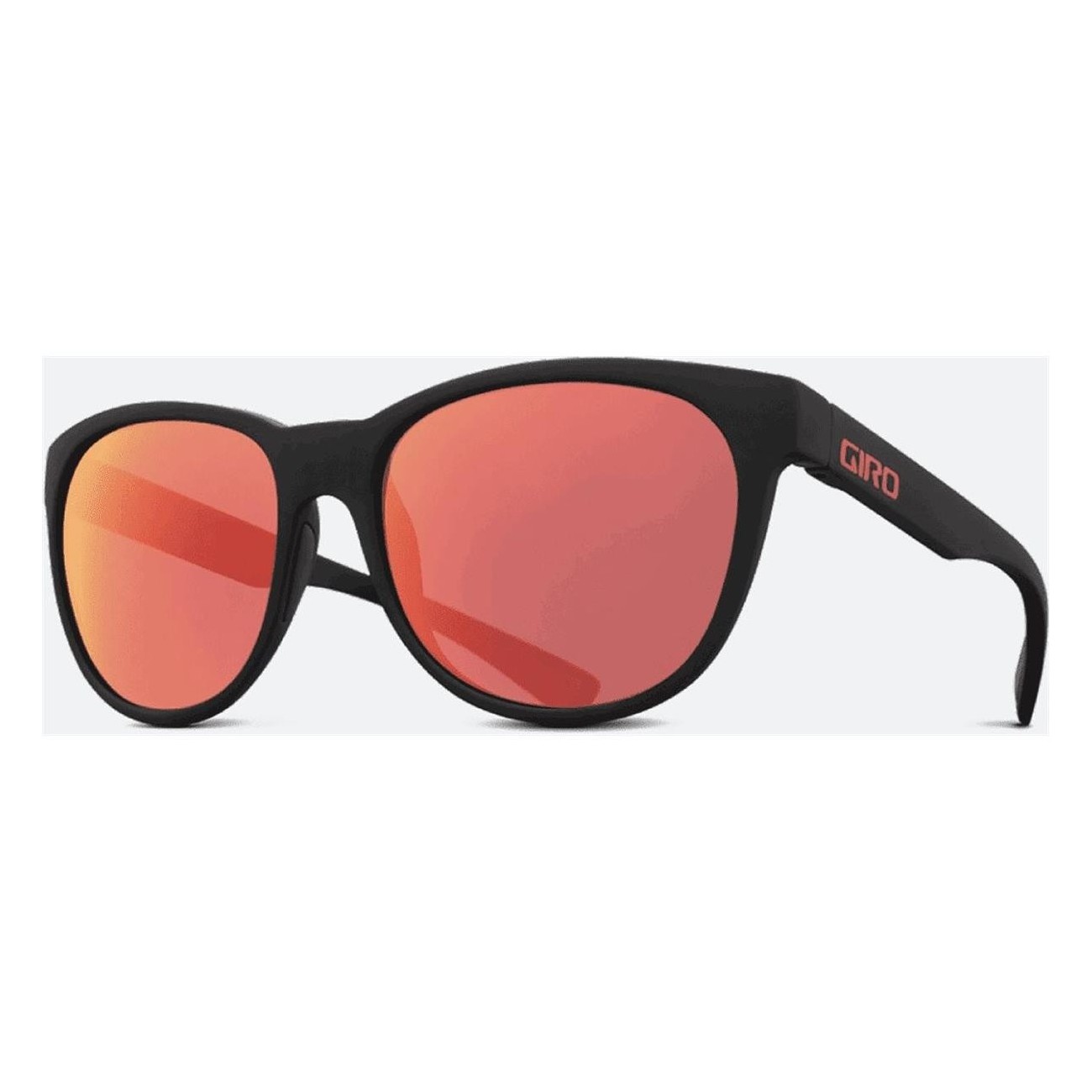 GIRO Loot Lifestyle Brille Schwarz und Rot mit VIVID ZEISS Linsen - 1