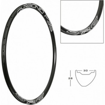 Jante VTT 29' en Carbone Tubeless Ready, 28 Trou, Frein à Disque - 1