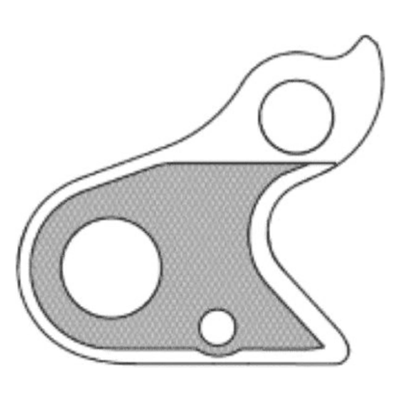 GH-300 Aluminum Derailleur Hanger - Durable and Lightweight - 1