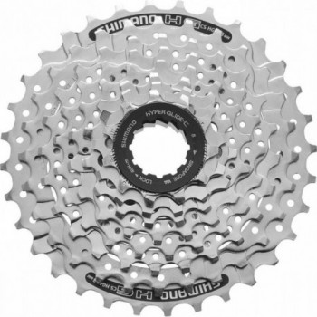 Cassetta Shimano Acera 8V CS-HG41 11-30 Hyperglide - Tecnologia HYPERGLIDE per Cambiata Veloce e Precisa - 1 - Cassette - 452466