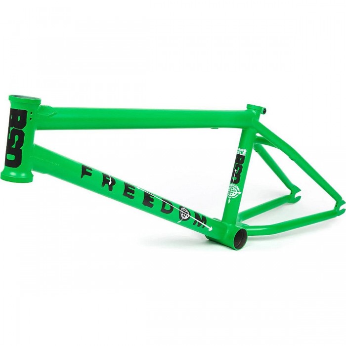 Freedom 21.1 Frame Kawasaki Green in 4130 Chrome - Advanced Performance & Design - 1