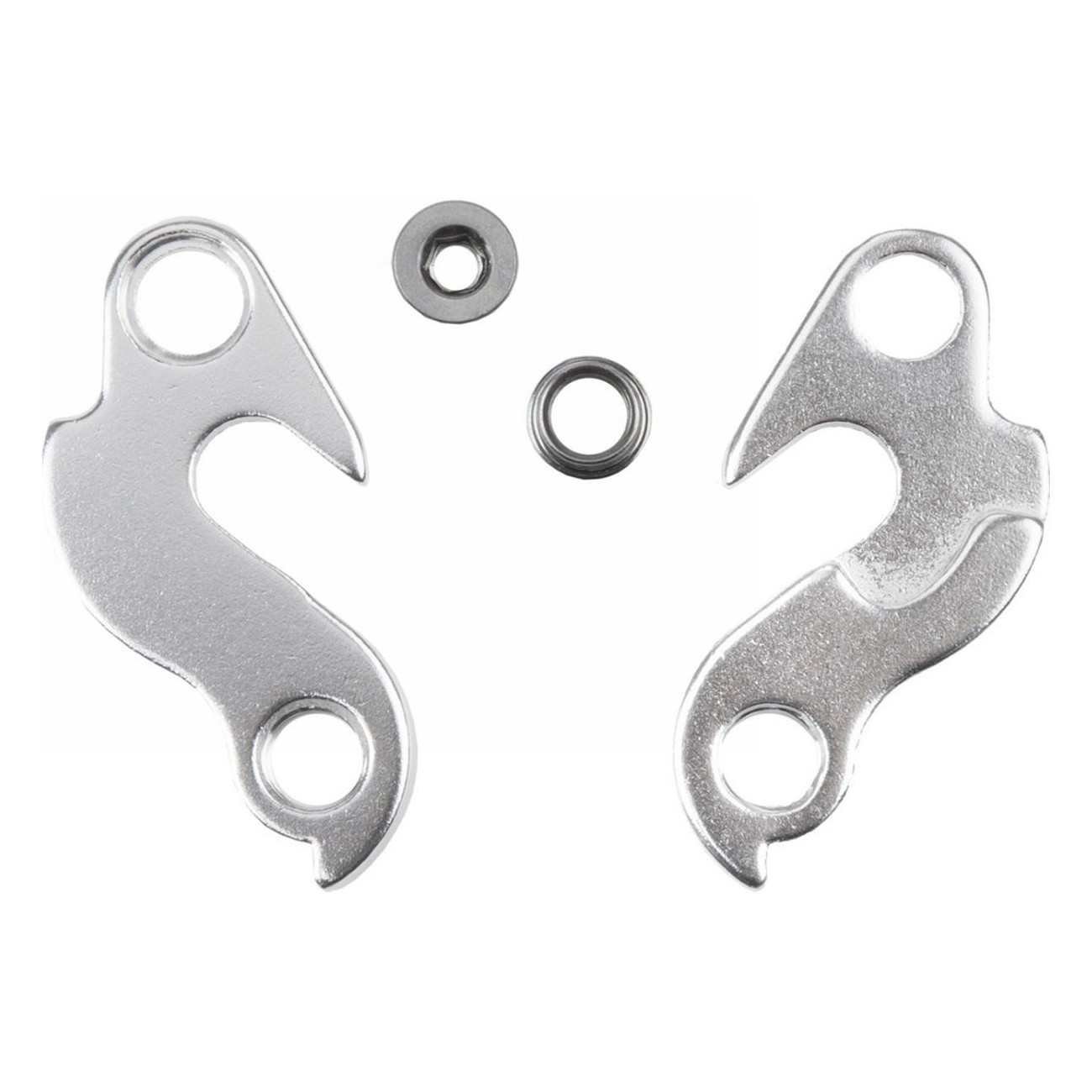 S4 Silver Aluminum Rear Derailleur Hanger for Trek, Gary Fisher, Klein, Schwinn - 1