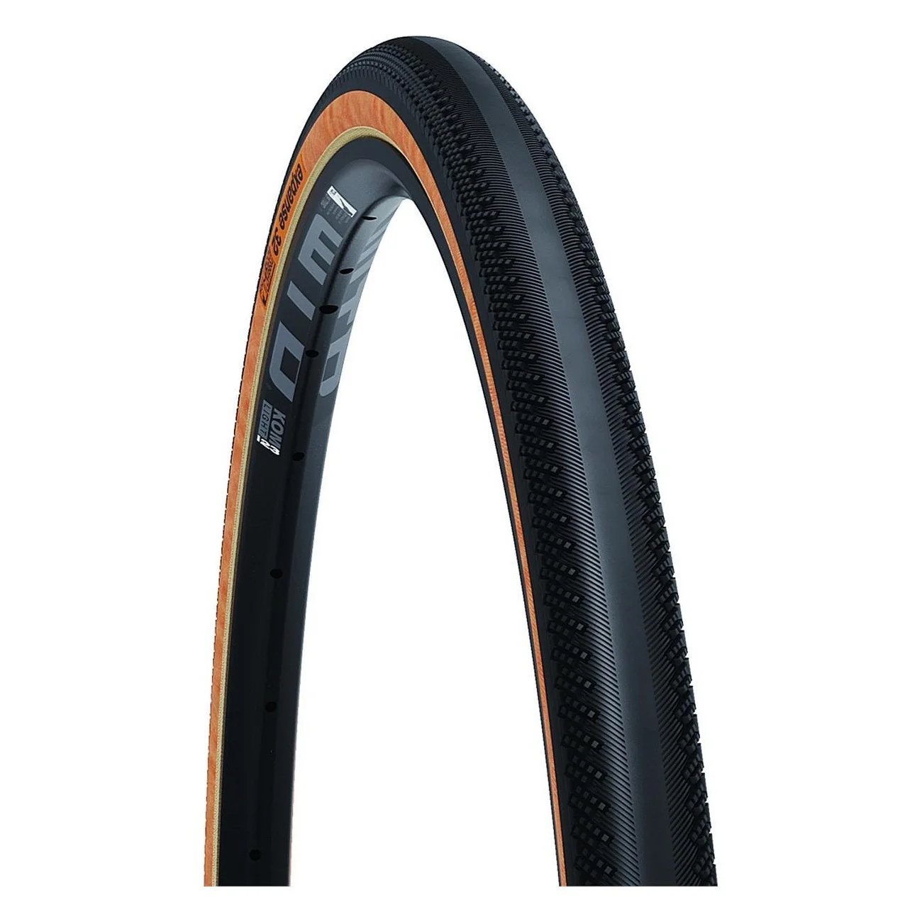 Expanse 700 x 32c Road TCS Tubeless Reifen, hellbraune Seitenwand für Adventure und Gravel - 1