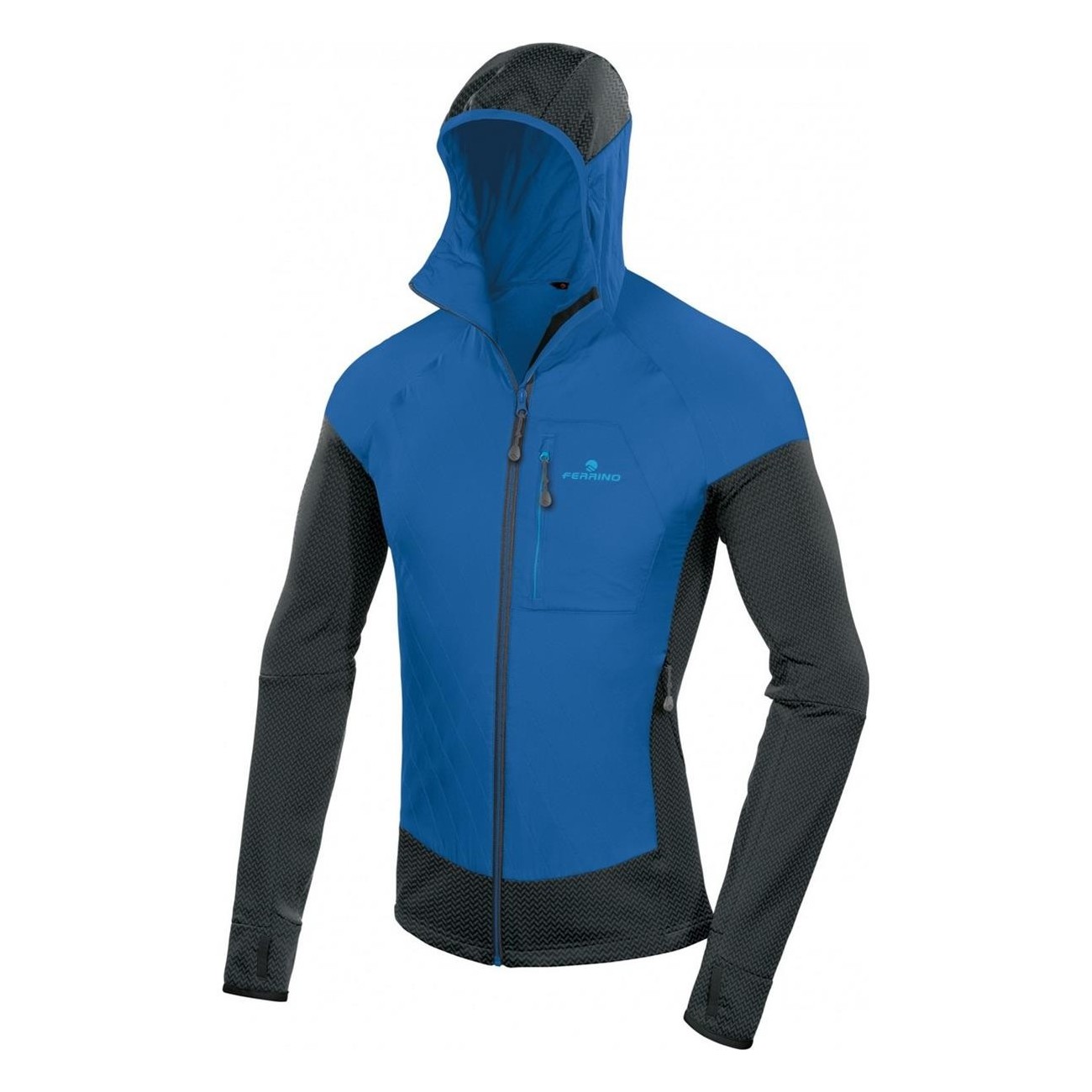 Chaqueta Mulhacen Hombre Azul L Alpinismo Trekking Impermeable - 1