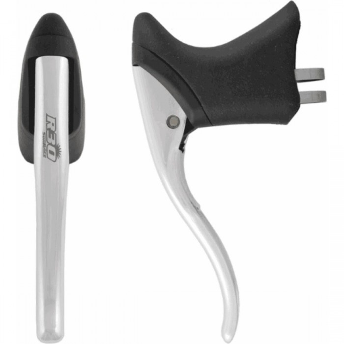 Aluminum Road Brake Levers Compatible with 22.2-23.8 mm Handlebars - 1