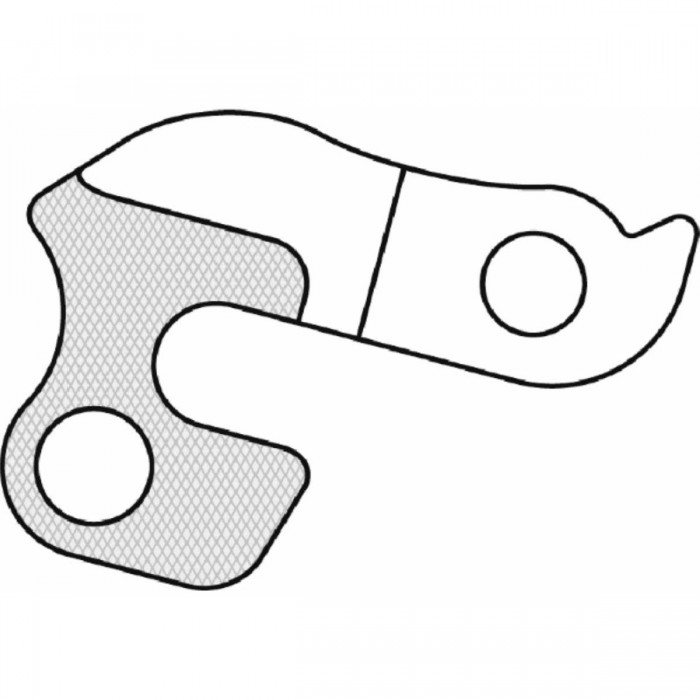 Aluminum Derailleur Hanger GH-006 - Durable and Lightweight - 1