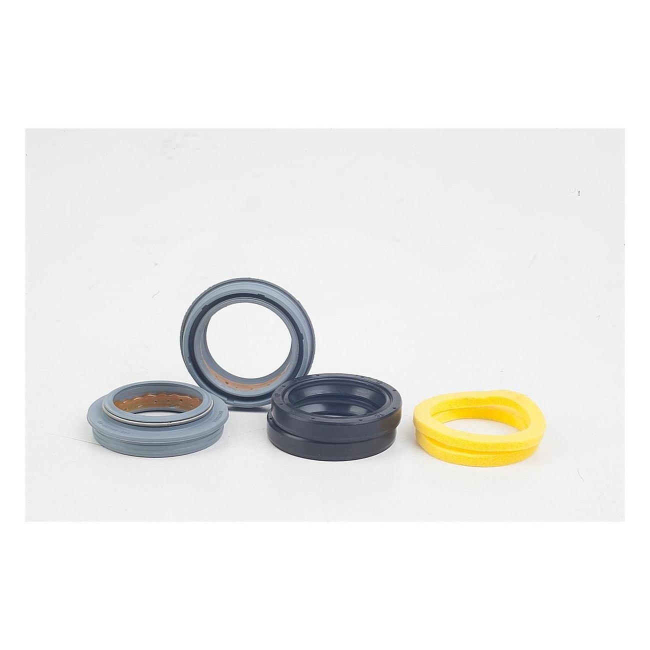 32mm Fork Dust Seal Kit Gray for Reba, Pike, Boxxer (2005-2010) - Optimal Protection - 1