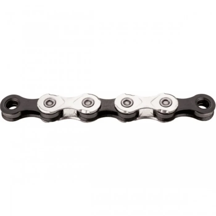 12v Chain 126 Links Silver/Black with MissingLink for SRAM/Shimano - 1