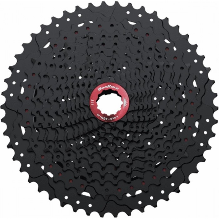 Cassetta MTB 12v 11-51 HG Shimano/Sram Nero - Prestazioni Eccezionali e Compatibilità Hyperglide - 1 - Cassette - 4710944266245