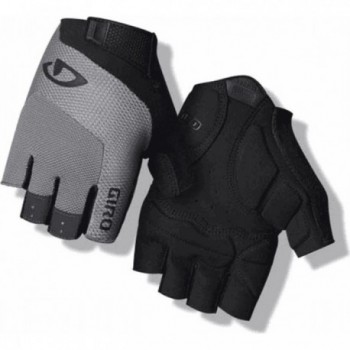 Guantes Cortos de Verano Bravo Gel Gris/Negro Talla M - Giro - 1