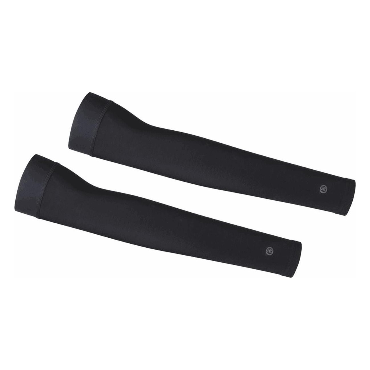 Black Microfiber Arm Sleeves - Size M, Comfort and Style for Any Activity - 1