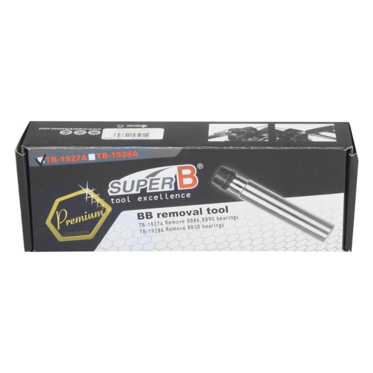 Utensile SuperB TB-1927A per Smontaggio Movimento Centrale Pressfit BB 86/90/92/95, PF 30 (Asse 24mm) - Qualità Premium - 2 - Es