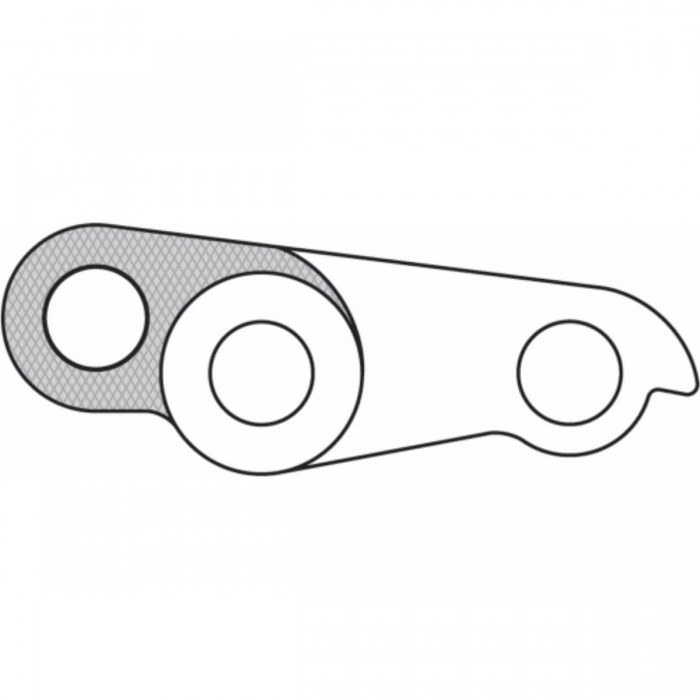 Schaltauge GH-187 aus leichtem und robustem Aluminium für flüssige Schaltung - 1