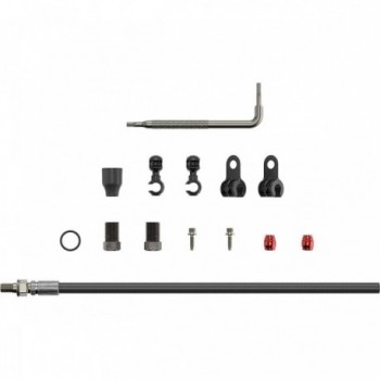 Kit de tuyau de frein hydraulique route compatible avec freins à disque SRAM et Avid, noir ou blanc - 1