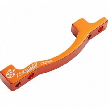 Adaptateur de frein PM-PM +43mm Orange pour disque avant, compatible PM - 1