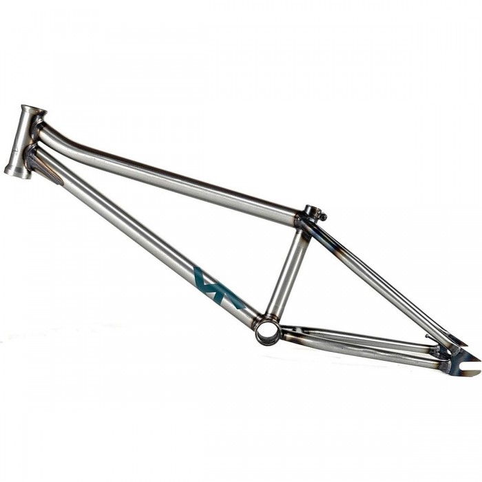 Heresy Ascend X Raw Frame 19' TT with Screw Bases - Compact Geometry in Chrome 4130 - 1