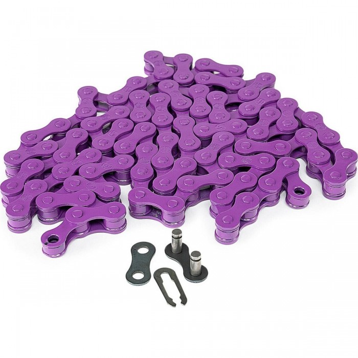 Salt Traction Chain 1/2 x 1/8' Type 410 Purple - High Quality & Performance - 1