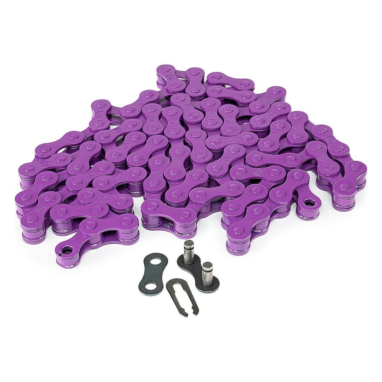 Salt Traction Chain 1/2 x 1/8' Type 410 Purple - High Quality & Performance - 1