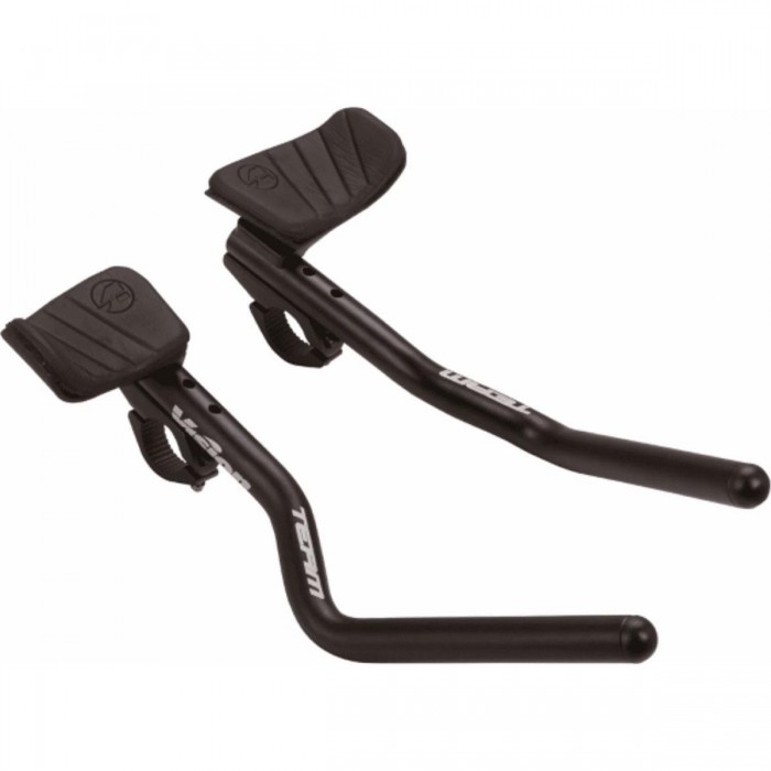 Clip-on TEAM J-bend 2 Stück - Ergonomische Fahrrad Zubehörteile - 1