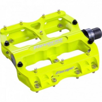 Neon Yellow Reverse Platform Pedal for MTB - Robust and Reliable - 1