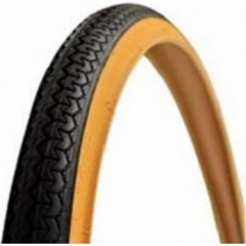 City Trekking Tire 700x35 Black/Beige Hard - Affordable Urban Use Tire - 1