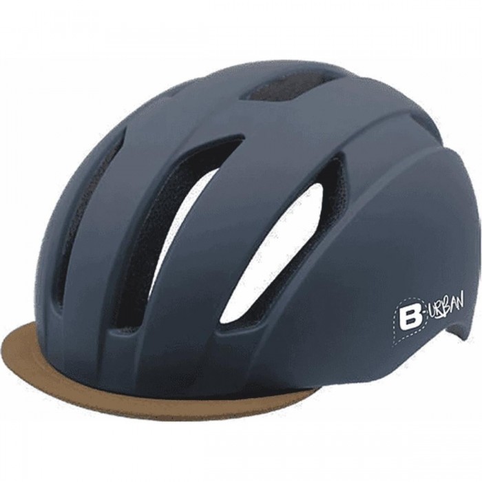 Casco City In-Mold Blu Avio Taglia M (55-58 cm) Certificato EN1078 per Bicicletta - 1 - Caschi - 8055320656743