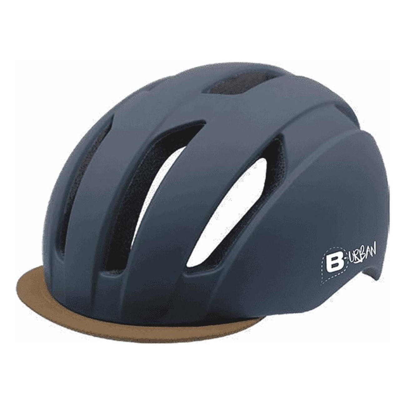 Casco City In-Mold Blu Avio Taglia M (55-58 cm) Certificato EN1078 per Bicicletta - 1 - Caschi - 8055320656743