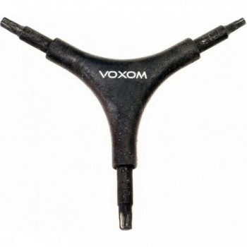 Clé en Y Torx Voxom WKL4 T25/T30/T40mm Noire - Outil Essentiel de Précision - 1