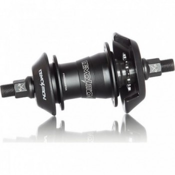 V4 Freec Flat Black 9T RHD Rotating Demolition Hubs - High Quality & Stylish Design - 1