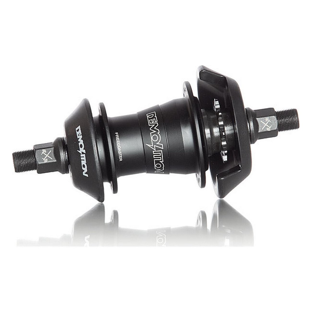 V4 Freec Flat Black 9T RHD Rotating Demolition Hubs - High Quality & Stylish Design - 1