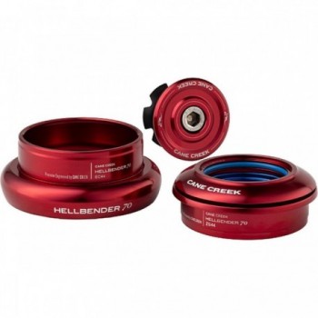 Hellbender 70 Tapered Steuersatz ZS44/28.6 EC44/40 - Rot - 1