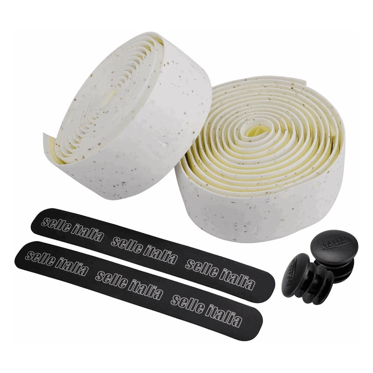 Smootape White Handlebar Tape EVA and Cork 35x1800mm, 2.5mm Thick - 1