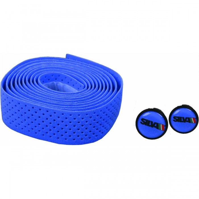 Blue Polyurethane Handlebar Tape for Adults - Silva Forello - 1