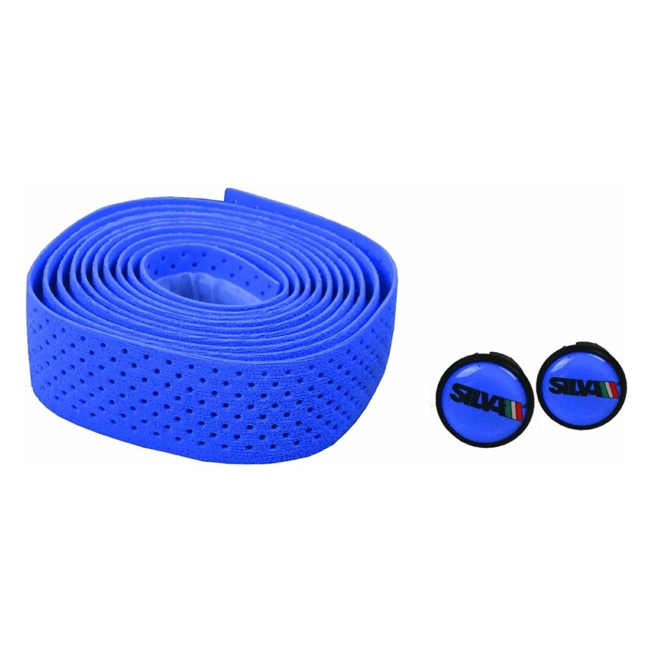 Blue Polyurethane Handlebar Tape for Adults - Silva Forello - 1