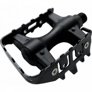 MTB Pedals in Black Nylon and Steel 106x70x25mm - Pack of 10 MVTEK - 1