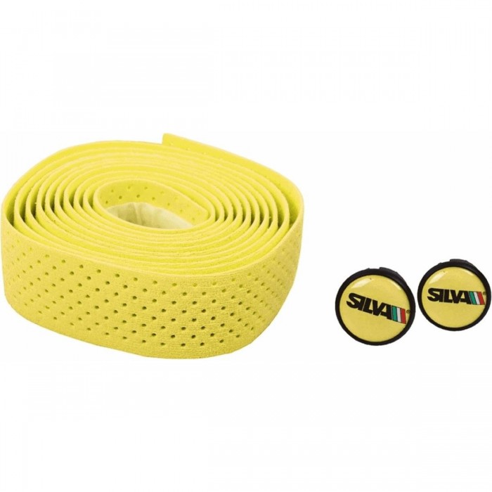 Yellow Polyurethane Handlebar Tape for Adult Bicycles - Comfort & Style - 1